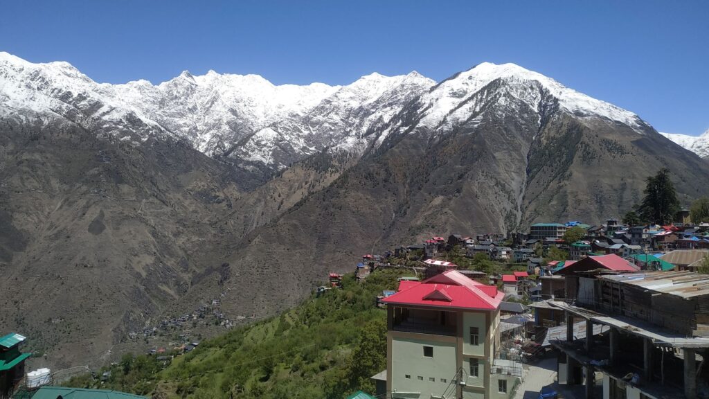 Bharmour in the month of April. Photo taken on 24th April in 2021. Best time to visit Bharmour