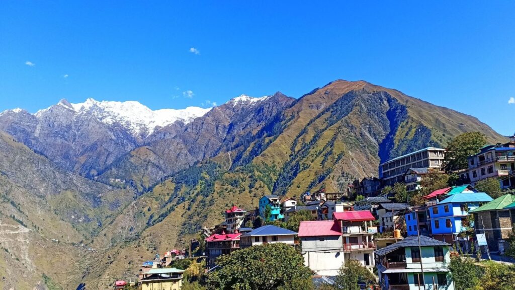 Bharmour in October. Photo taken on 14th October 2022